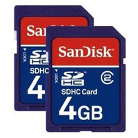 Sandisk SD 4GB Pack (SDSDB2-4096-E11)